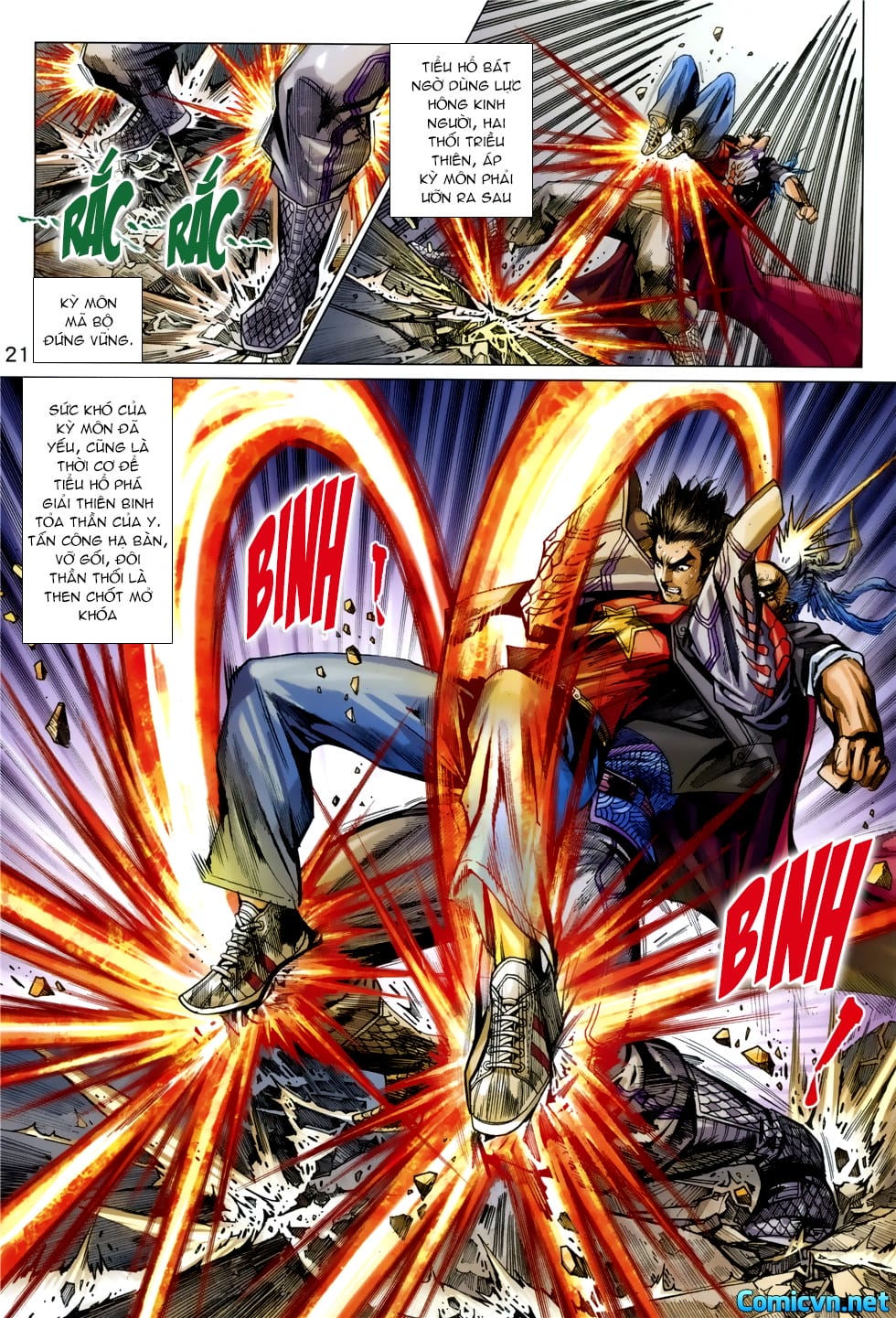 Truyện Tranh Tân Tác Long Hổ Môn trang 4