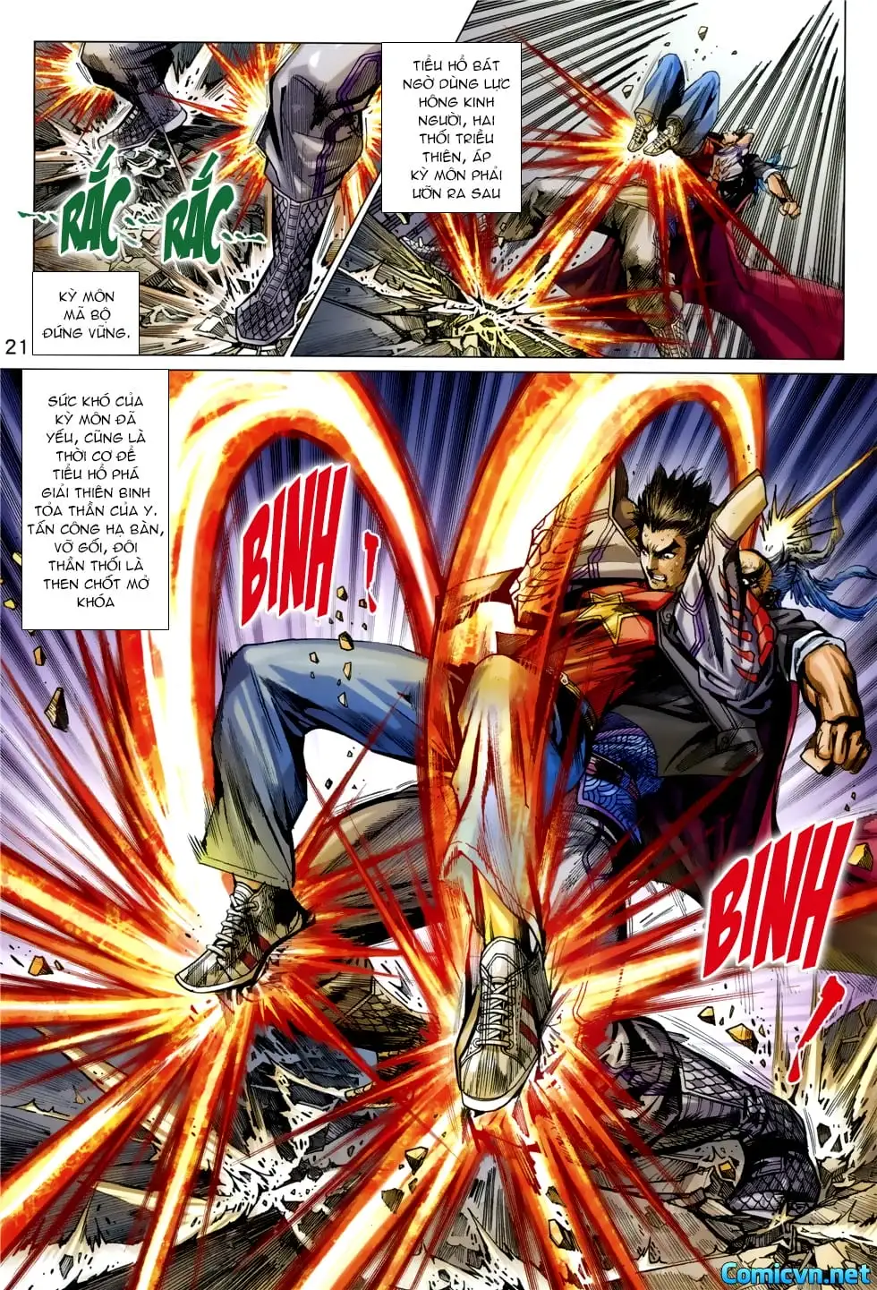 Truyện Tranh Tân Tác Long Hổ Môn trang 4