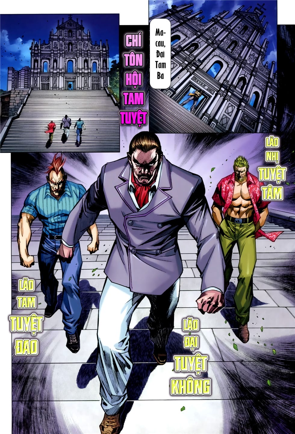 Truyện Tranh Tân Tác Long Hổ Môn trang 4