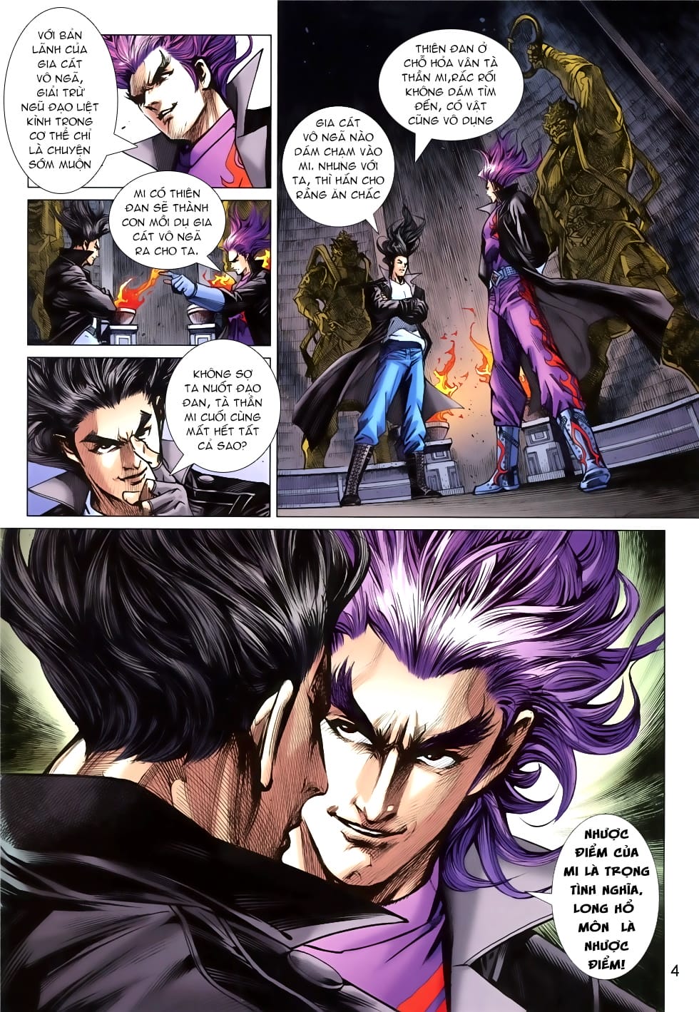 Truyện Tranh Tân Tác Long Hổ Môn trang 4