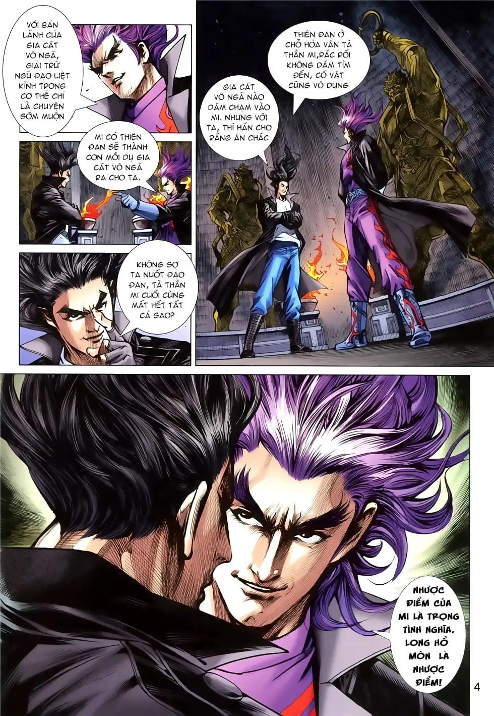 Truyện Tranh Tân Tác Long Hổ Môn trang 4