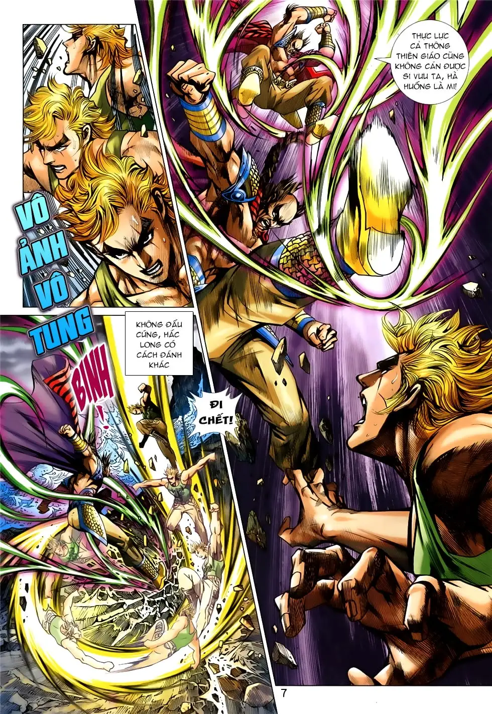 Truyện Tranh Tân Tác Long Hổ Môn trang 4