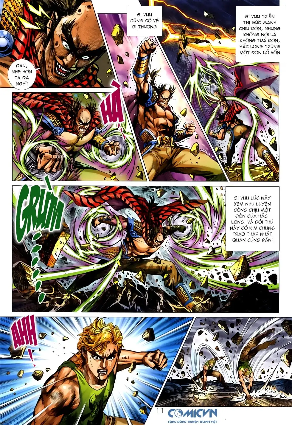 Truyện Tranh Tân Tác Long Hổ Môn trang 4