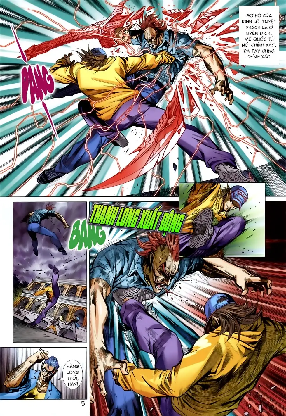 Truyện Tranh Tân Tác Long Hổ Môn trang 4