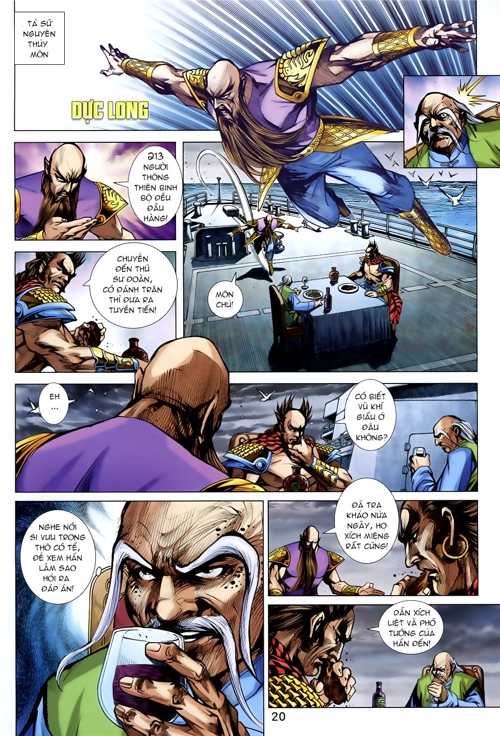 Truyện Tranh Tân Tác Long Hổ Môn trang 4