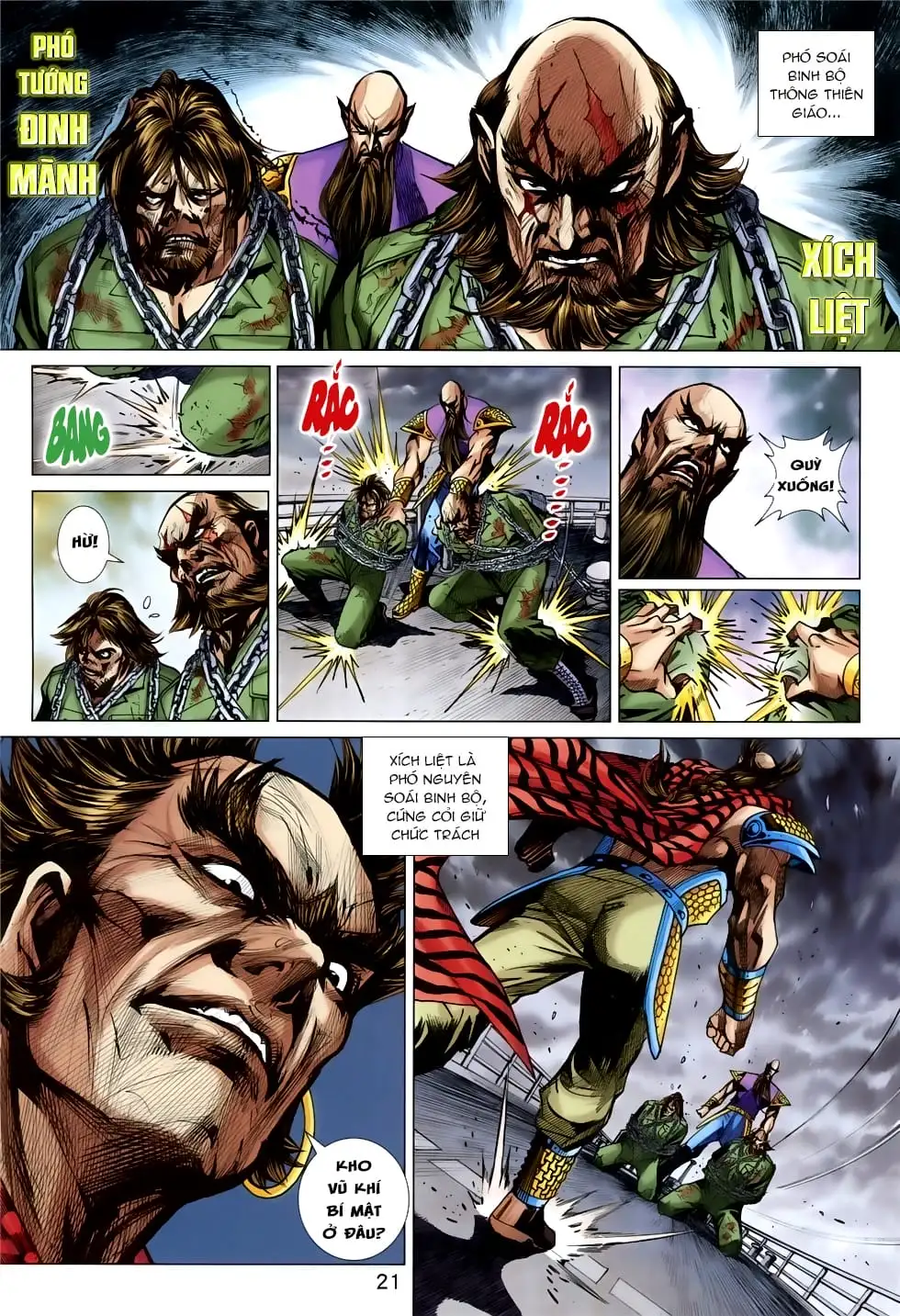 Truyện Tranh Tân Tác Long Hổ Môn trang 4