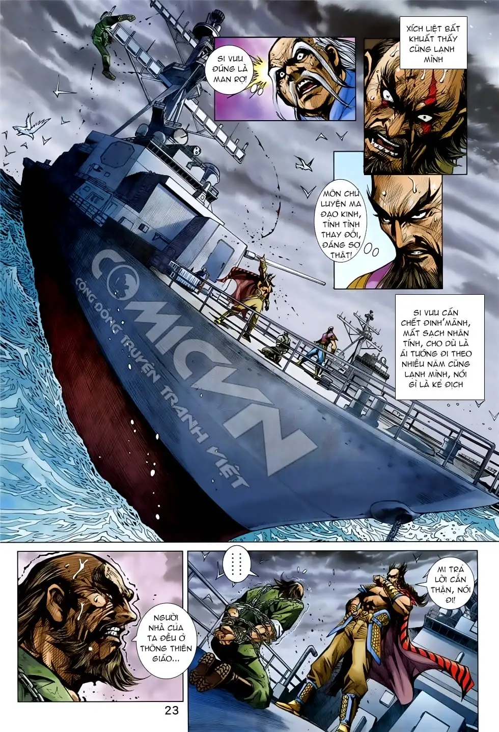 Truyện Tranh Tân Tác Long Hổ Môn trang 4