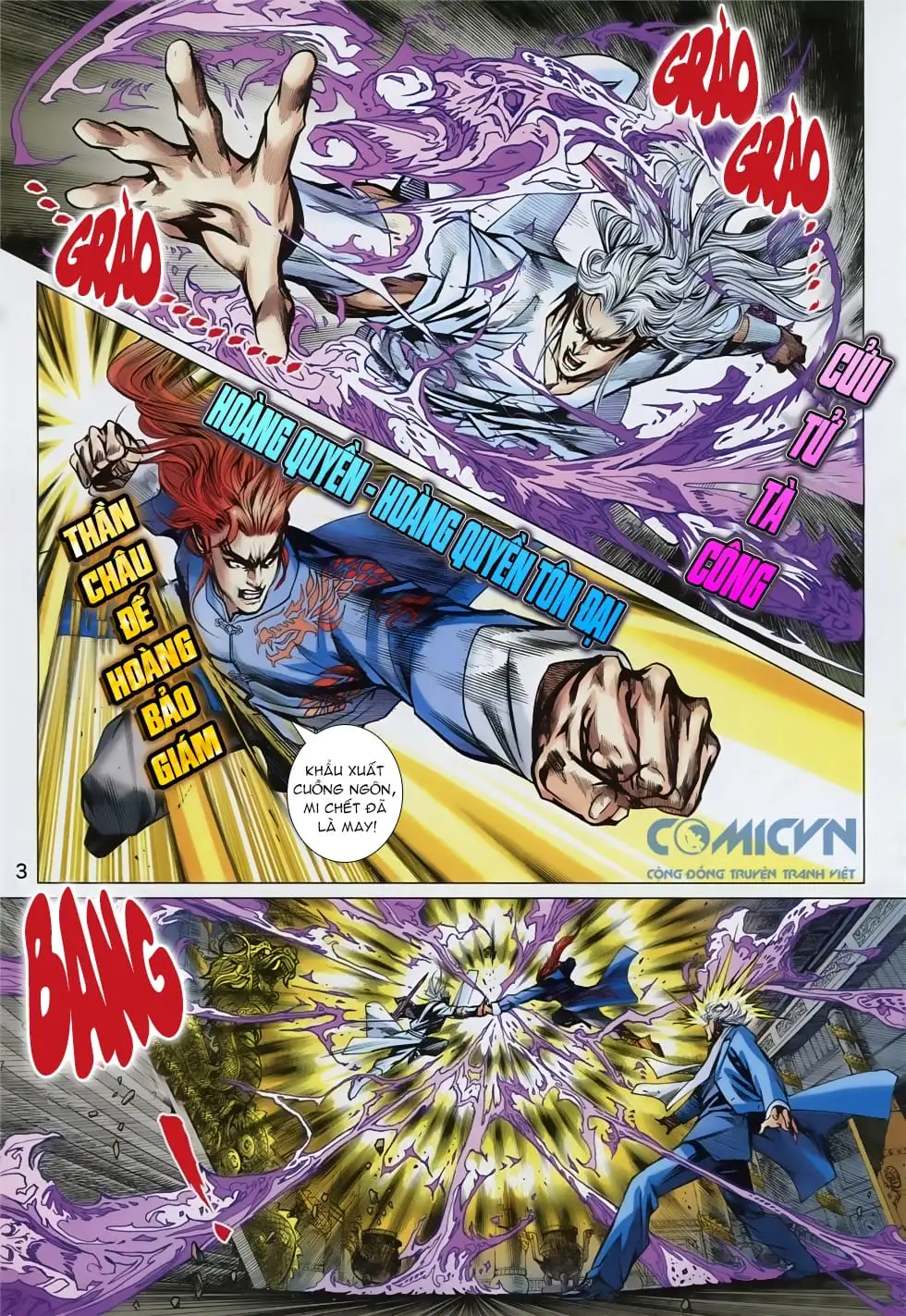 Truyện Tranh Tân Tác Long Hổ Môn trang 4