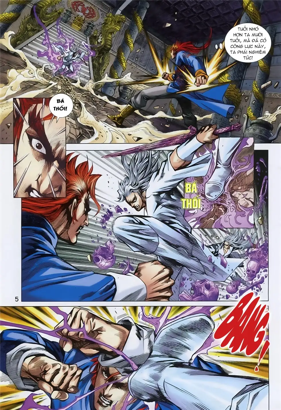 Truyện Tranh Tân Tác Long Hổ Môn trang 4