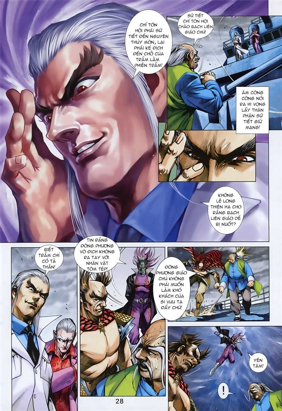 Truyện Tranh Tân Tác Long Hổ Môn trang 4