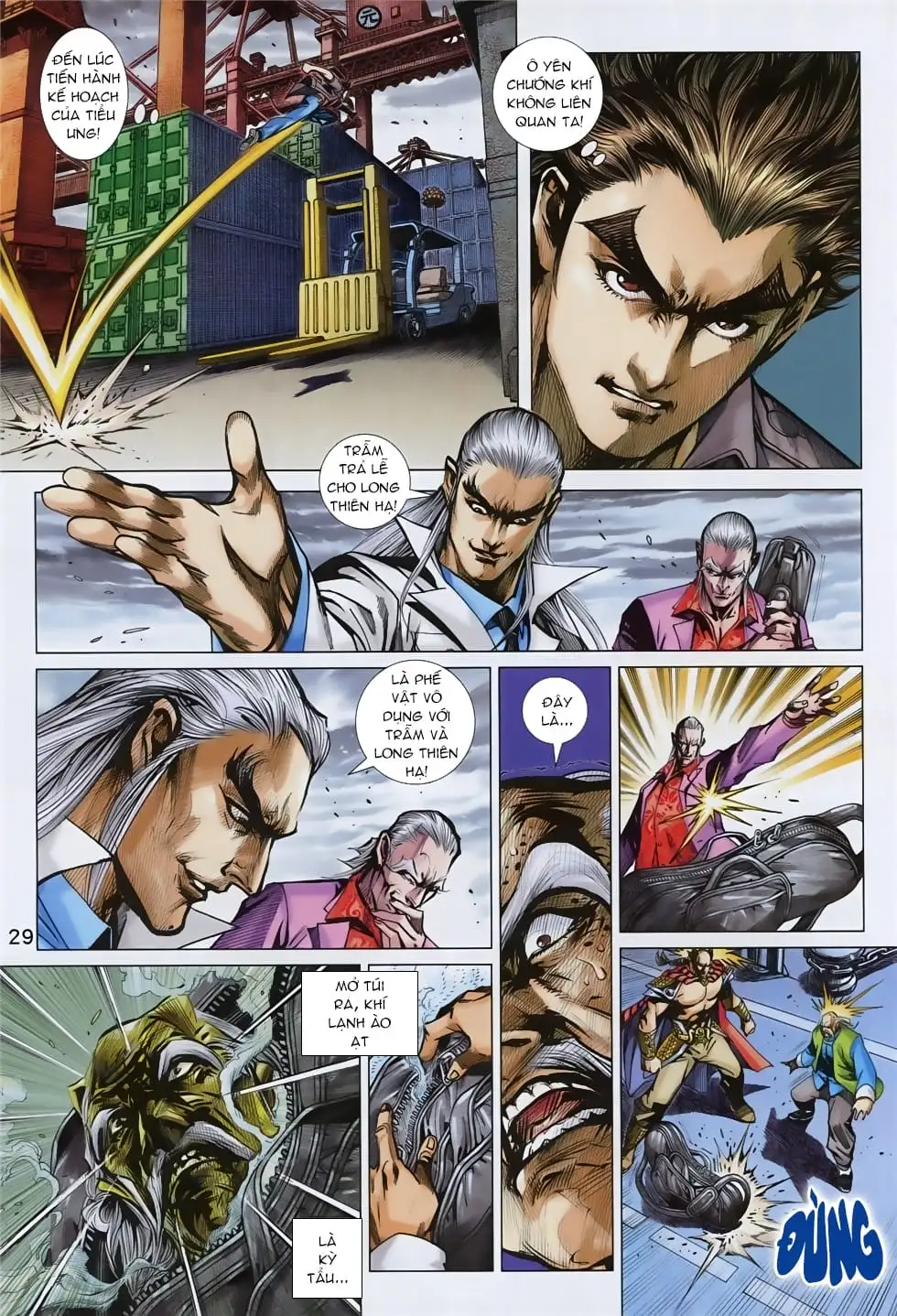Truyện Tranh Tân Tác Long Hổ Môn trang 4