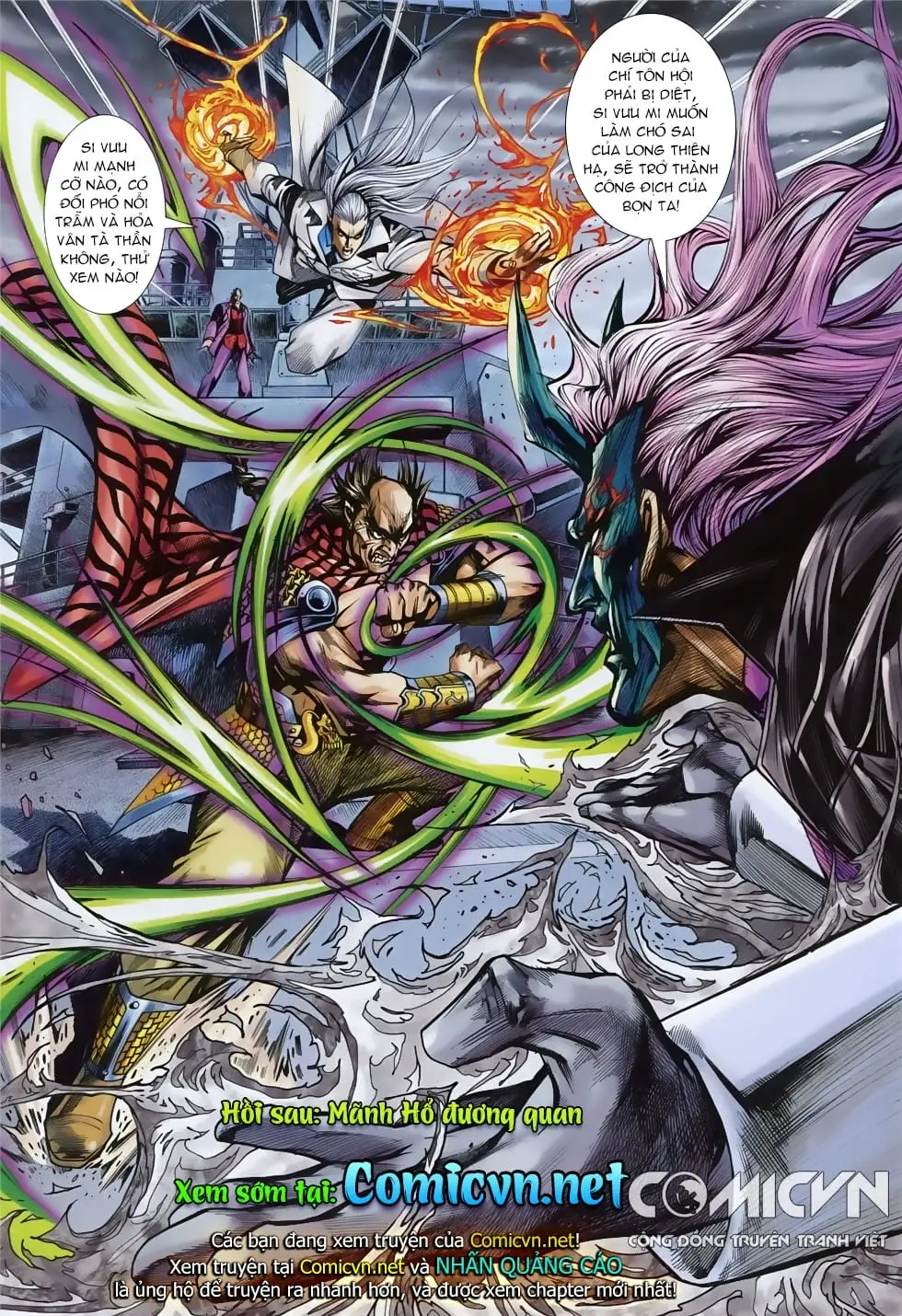 Truyện Tranh Tân Tác Long Hổ Môn trang 4