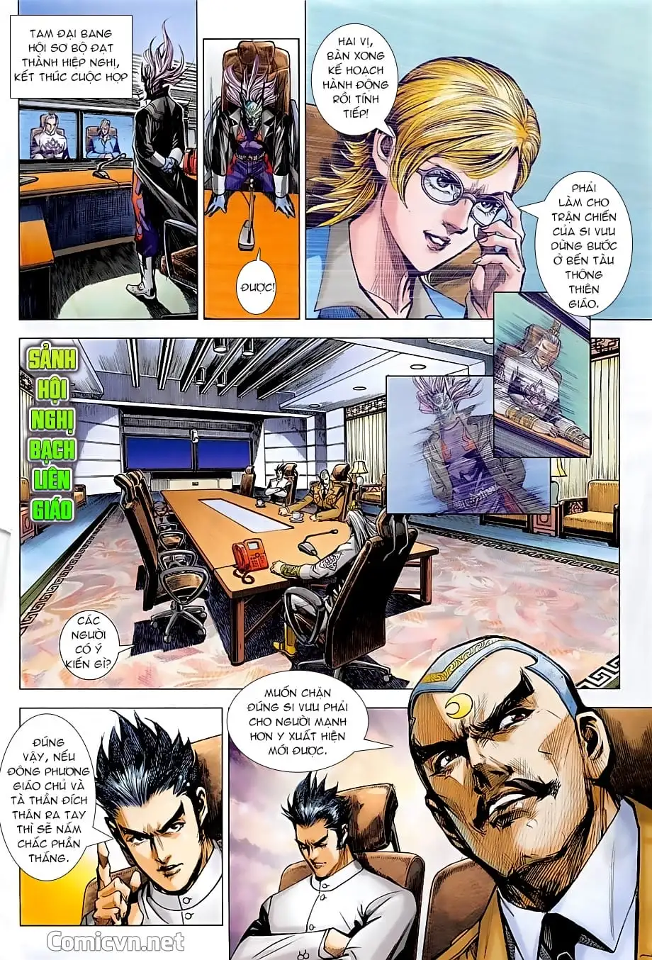 Truyện Tranh Tân Tác Long Hổ Môn trang 4