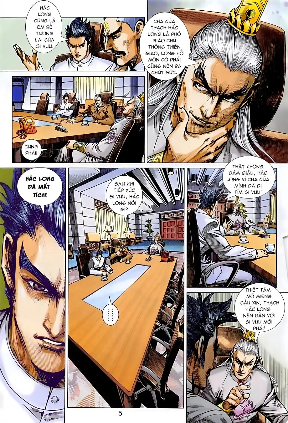 Truyện Tranh Tân Tác Long Hổ Môn trang 4