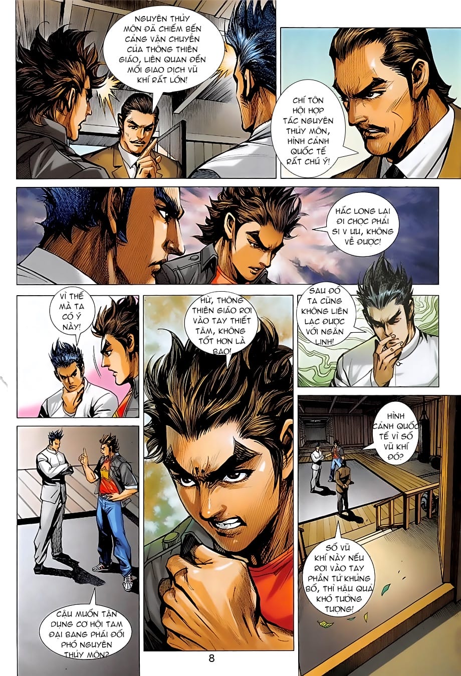 Truyện Tranh Tân Tác Long Hổ Môn trang 4