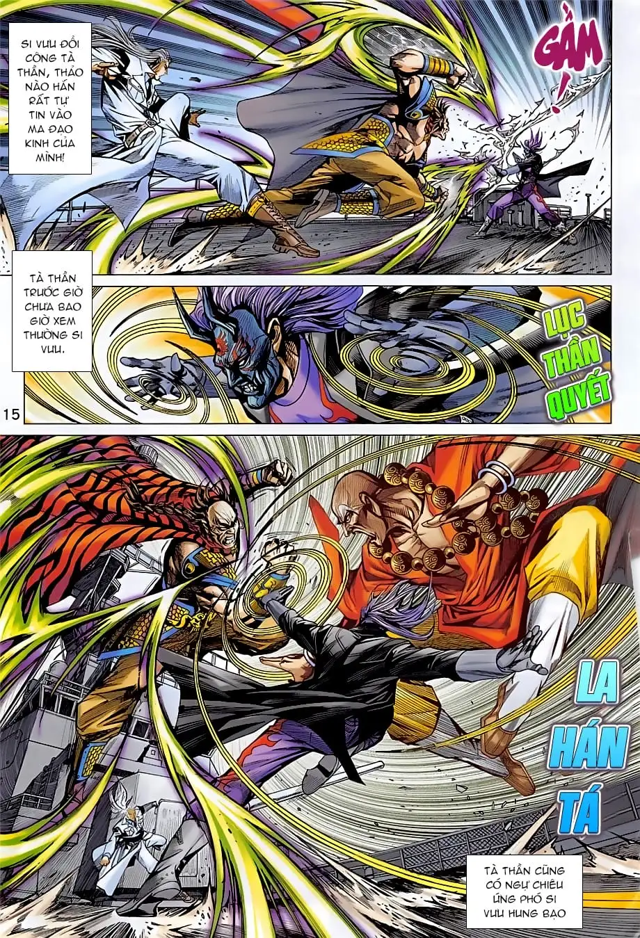 Truyện Tranh Tân Tác Long Hổ Môn trang 4