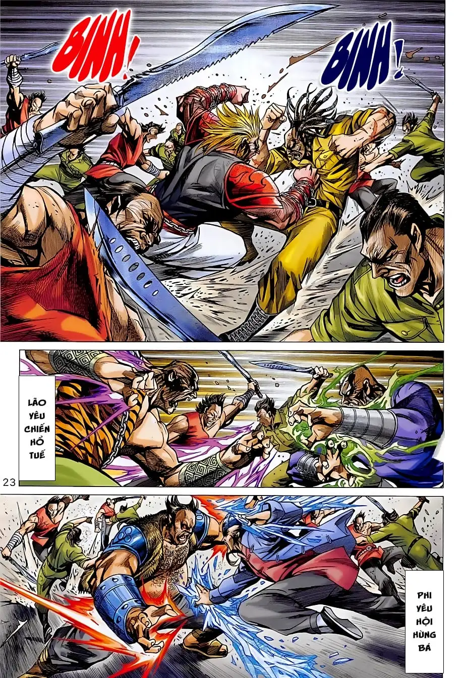 Truyện Tranh Tân Tác Long Hổ Môn trang 4