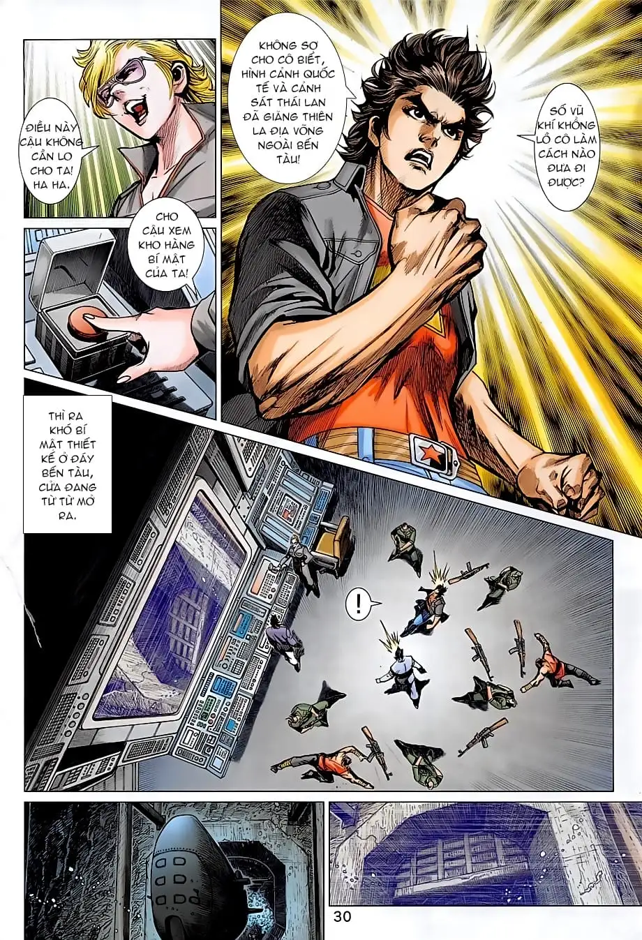 Truyện Tranh Tân Tác Long Hổ Môn trang 4