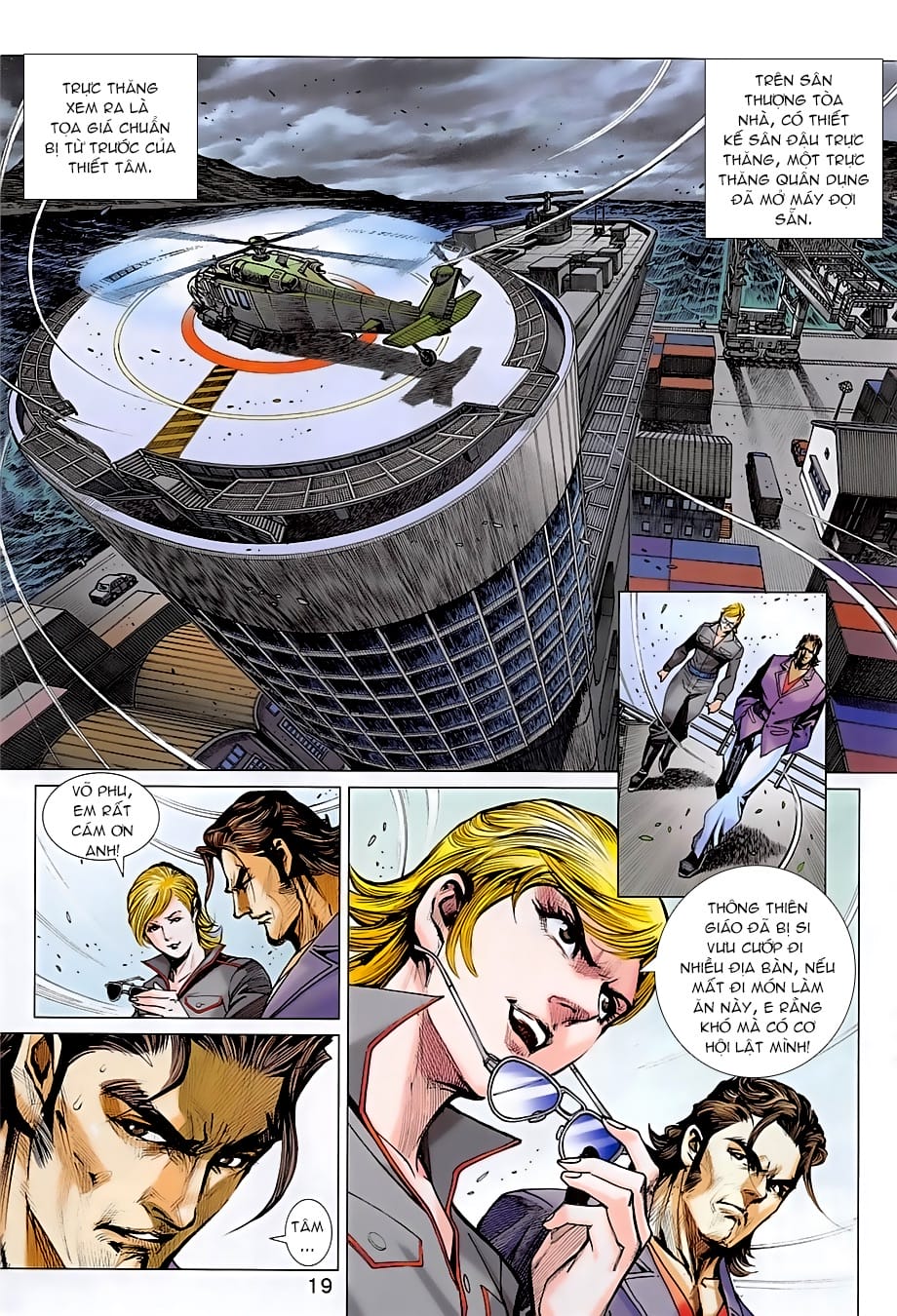 Truyện Tranh Tân Tác Long Hổ Môn trang 4