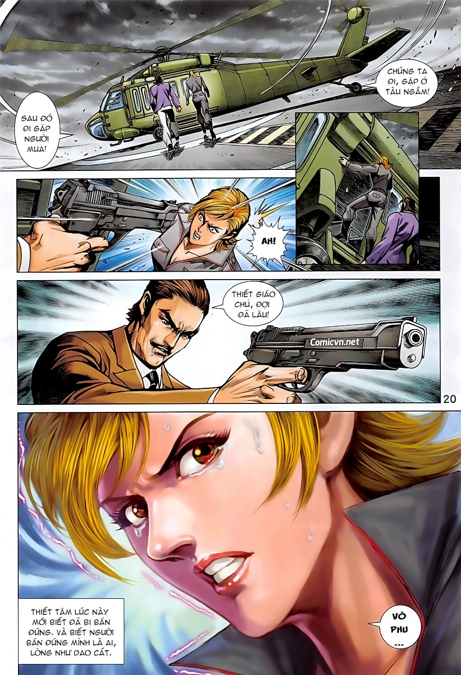 Truyện Tranh Tân Tác Long Hổ Môn trang 4