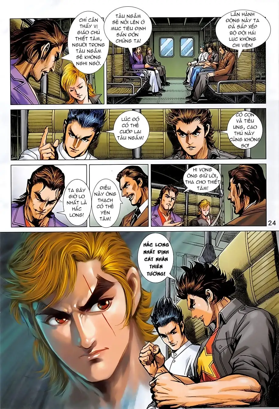 Truyện Tranh Tân Tác Long Hổ Môn trang 4