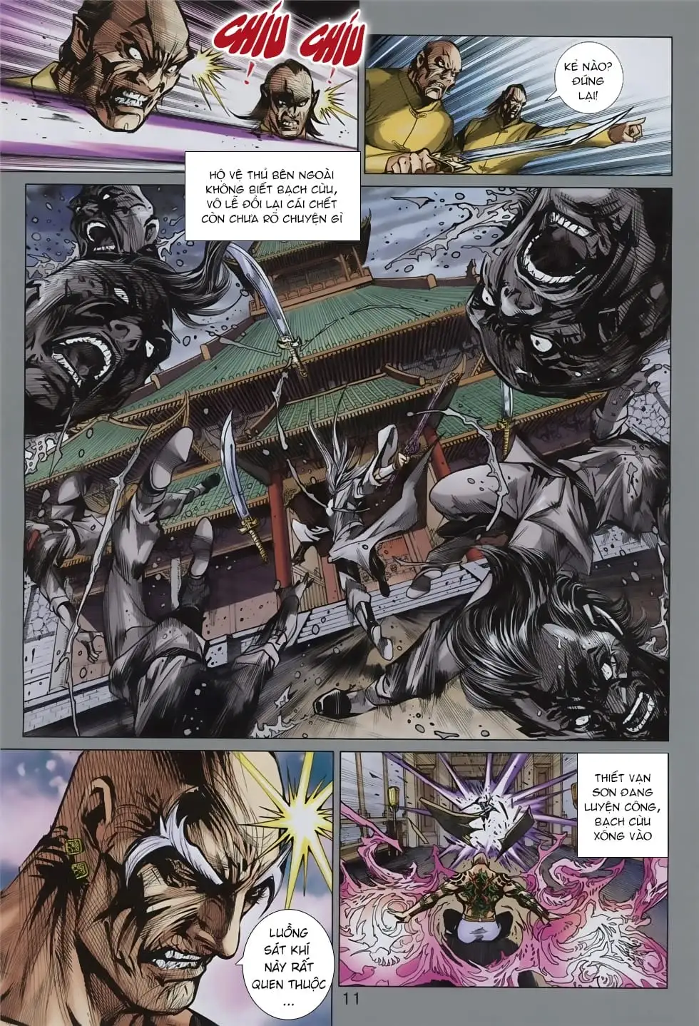 Truyện Tranh Tân Tác Long Hổ Môn trang 4