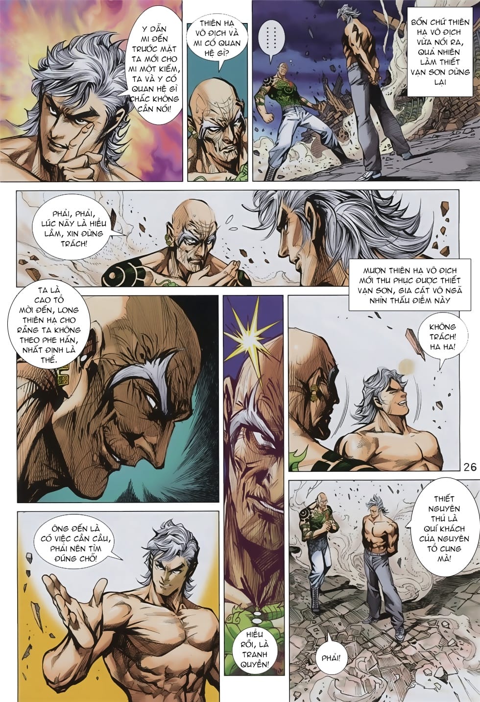 Truyện Tranh Tân Tác Long Hổ Môn trang 4