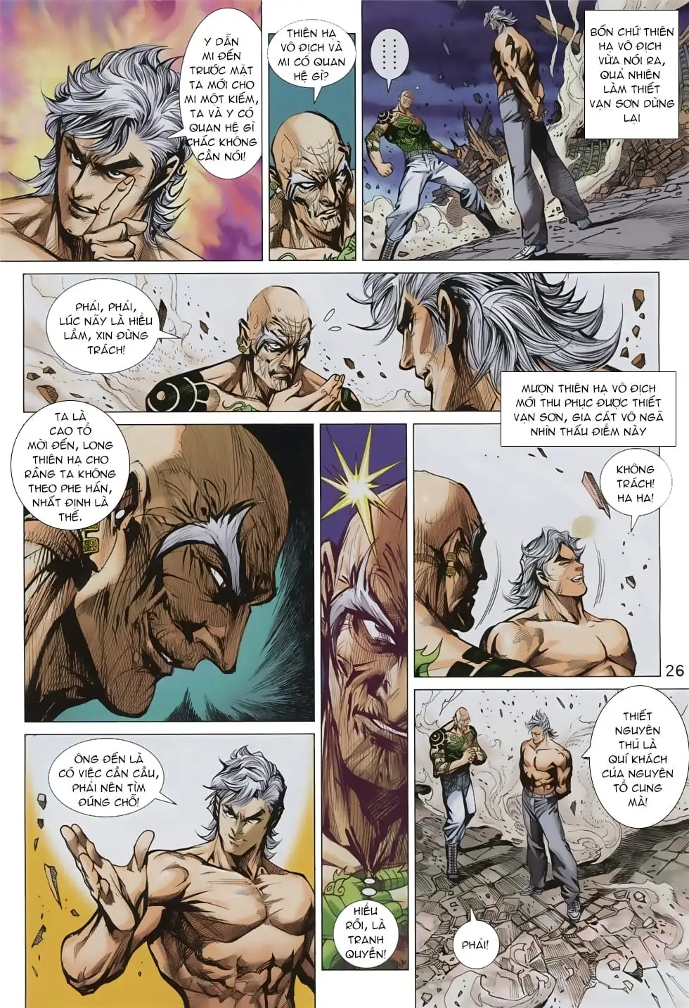 Truyện Tranh Tân Tác Long Hổ Môn trang 4