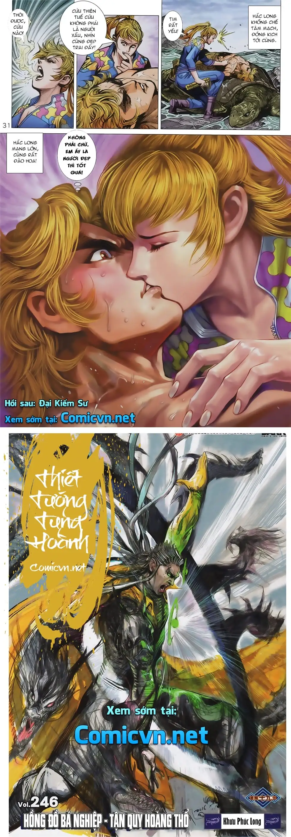 Truyện Tranh Tân Tác Long Hổ Môn trang 4