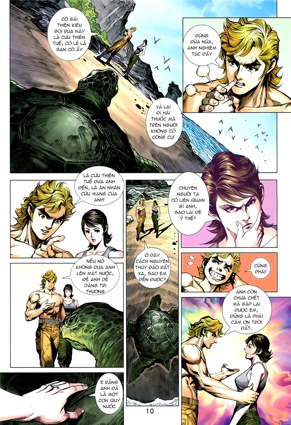 Truyện Tranh Tân Tác Long Hổ Môn trang 4