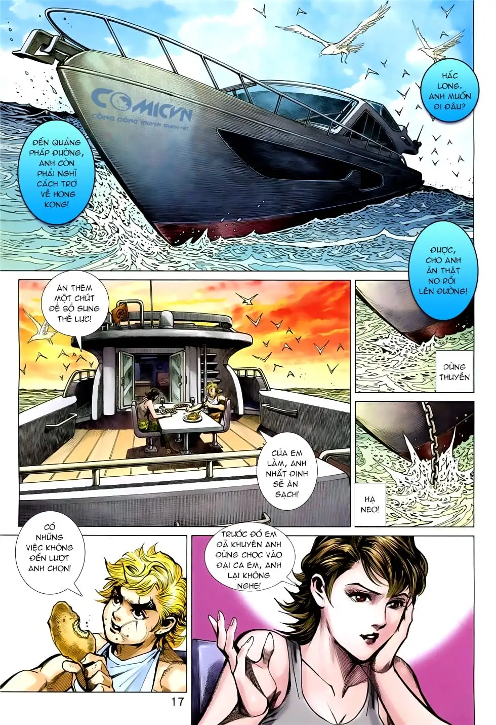 Truyện Tranh Tân Tác Long Hổ Môn trang 4