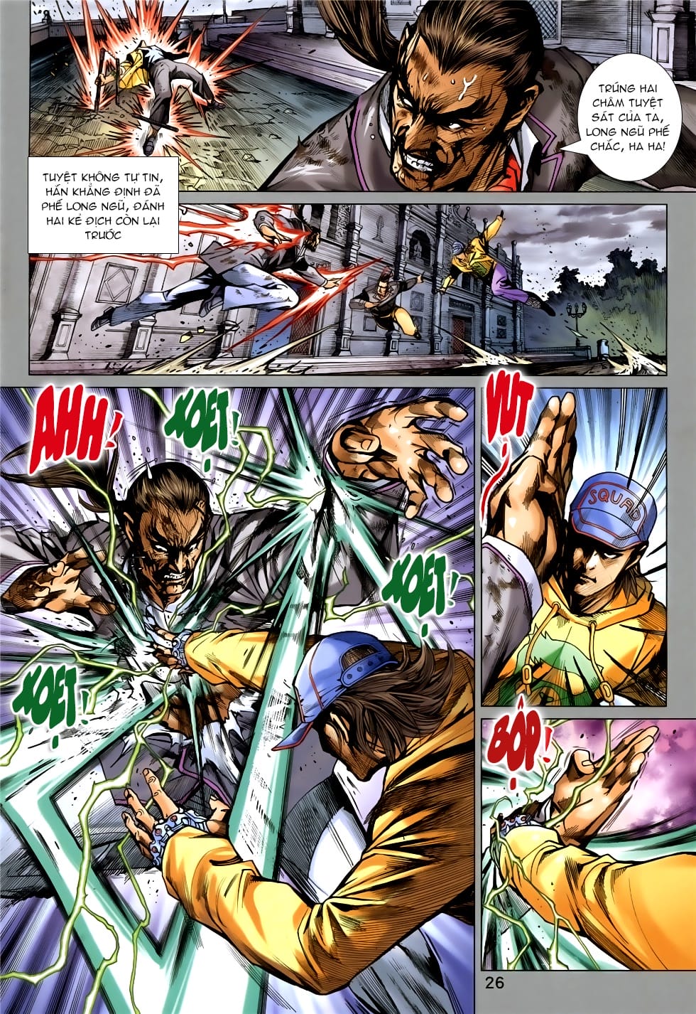 Truyện Tranh Tân Tác Long Hổ Môn trang 4