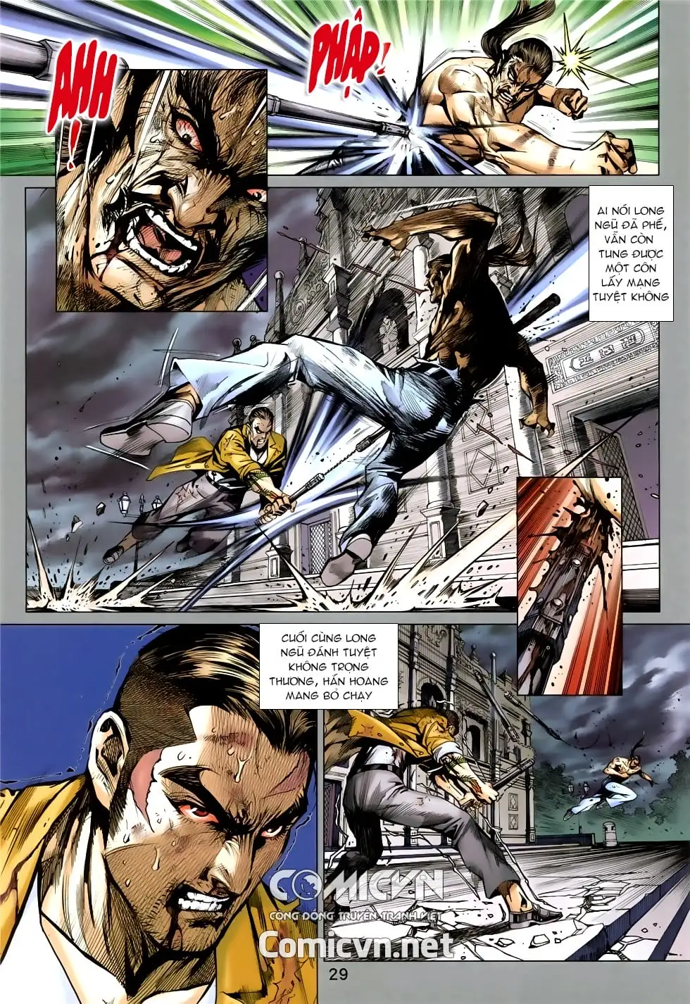 Truyện Tranh Tân Tác Long Hổ Môn trang 4