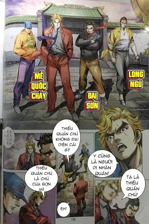 Truyện Tranh Tân Tác Long Hổ Môn trang 4