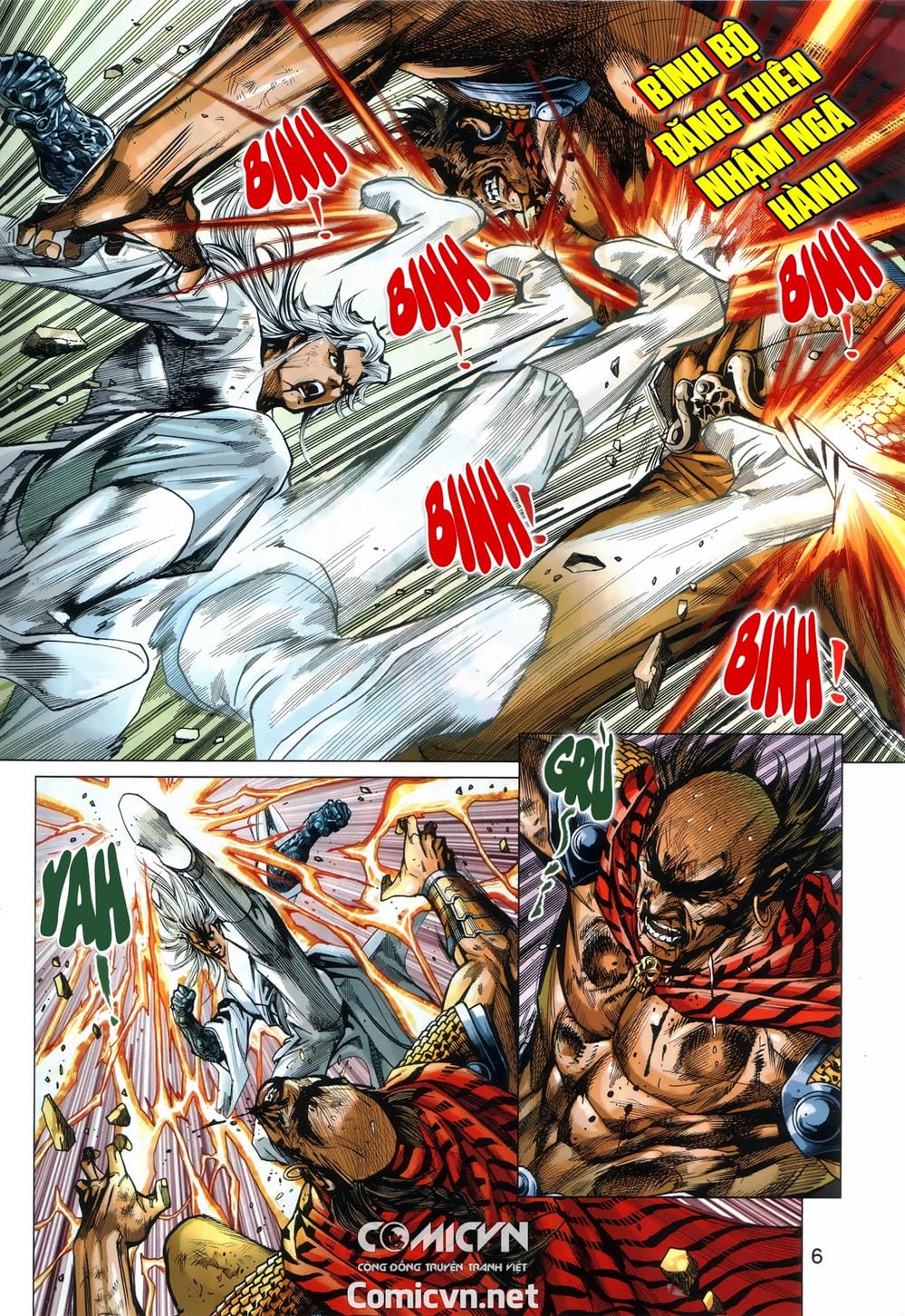 Truyện Tranh Tân Tác Long Hổ Môn trang 4