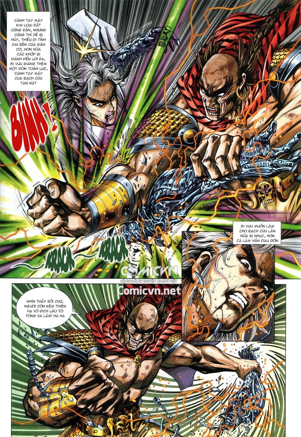 Truyện Tranh Tân Tác Long Hổ Môn trang 4