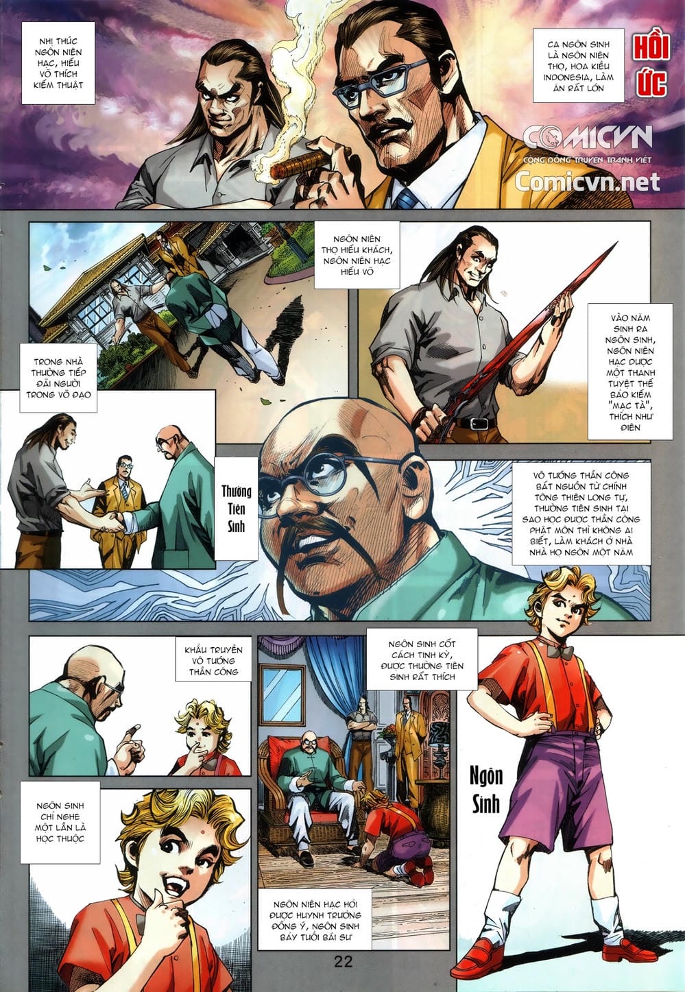 Truyện Tranh Tân Tác Long Hổ Môn trang 4