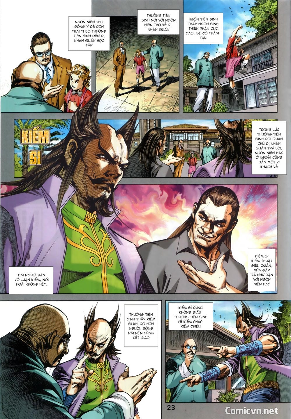 Truyện Tranh Tân Tác Long Hổ Môn trang 4