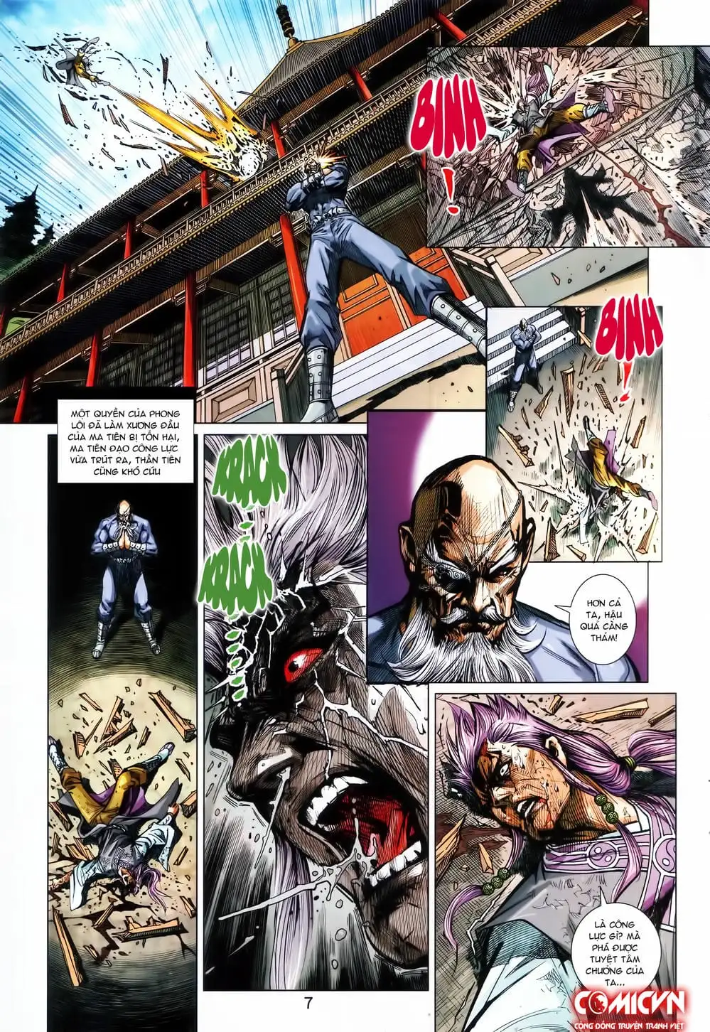 Truyện Tranh Tân Tác Long Hổ Môn trang 4