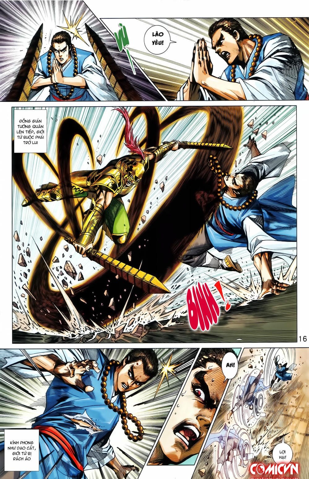 Truyện Tranh Tân Tác Long Hổ Môn trang 4