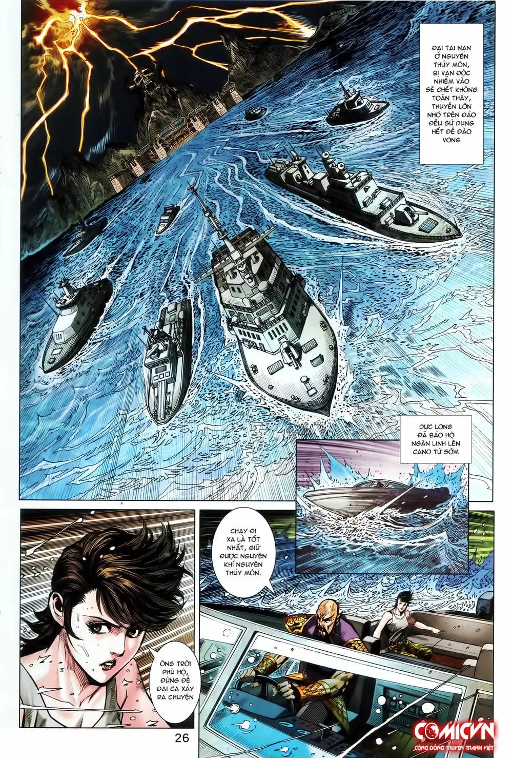 Truyện Tranh Tân Tác Long Hổ Môn trang 4