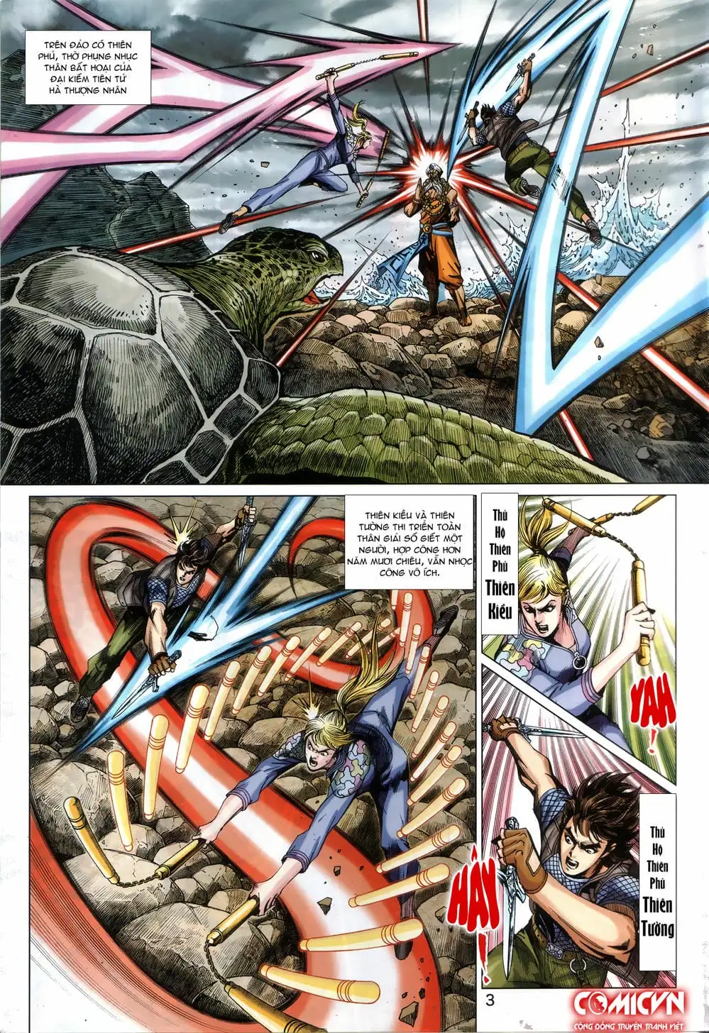 Truyện Tranh Tân Tác Long Hổ Môn trang 4