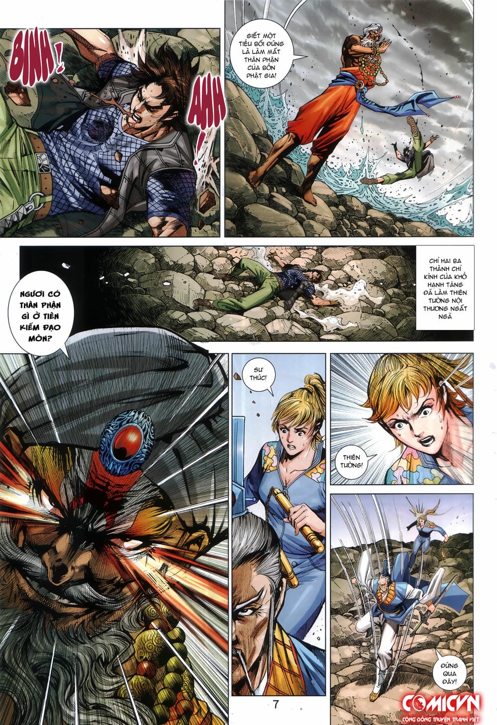 Truyện Tranh Tân Tác Long Hổ Môn trang 4