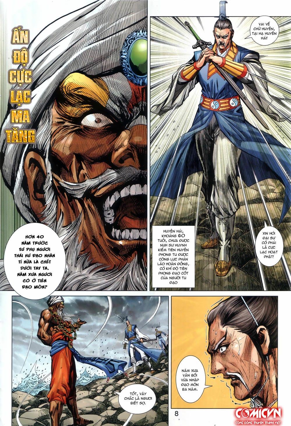 Truyện Tranh Tân Tác Long Hổ Môn trang 4