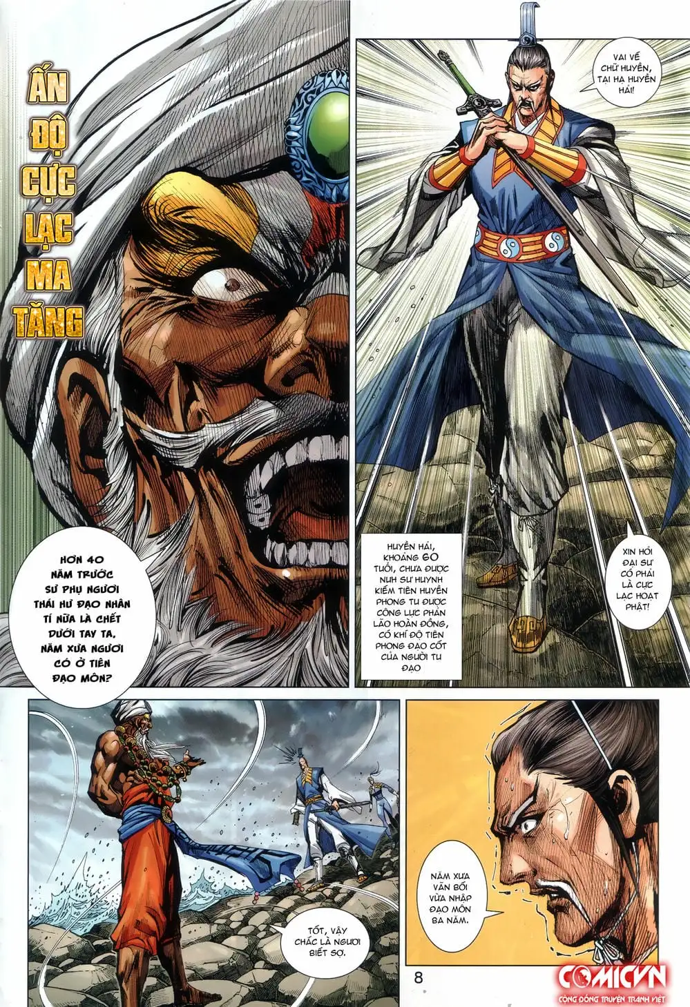 Truyện Tranh Tân Tác Long Hổ Môn trang 4