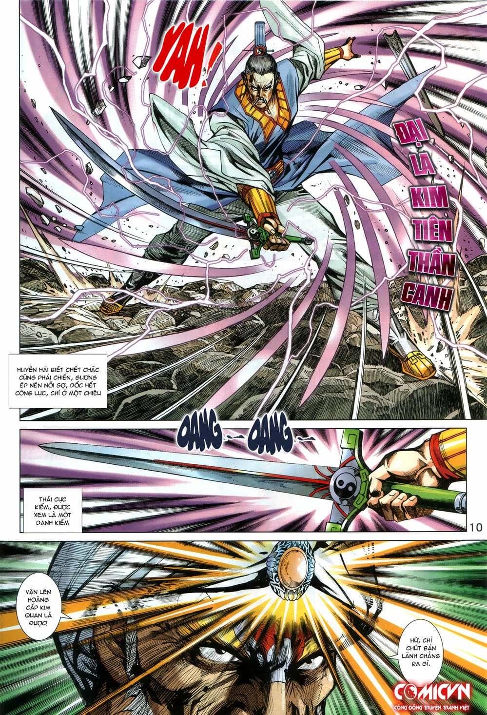 Truyện Tranh Tân Tác Long Hổ Môn trang 4