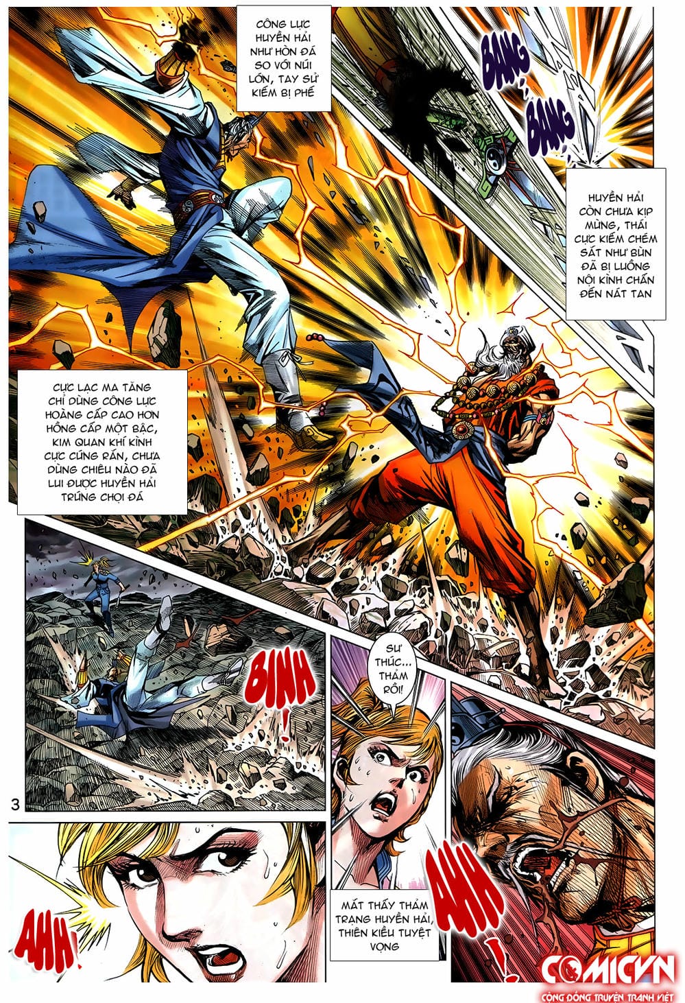 Truyện Tranh Tân Tác Long Hổ Môn trang 4