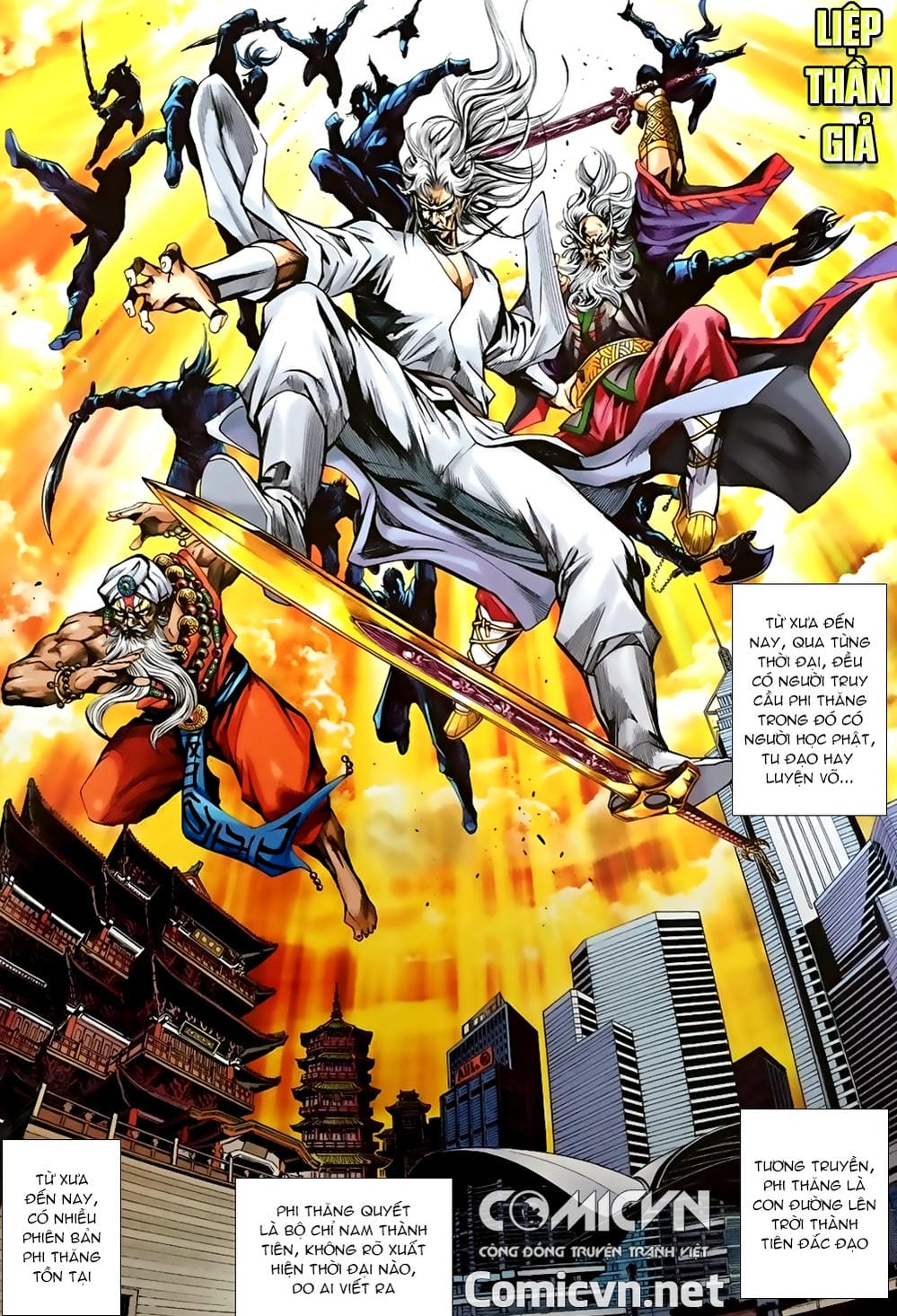 Truyện Tranh Tân Tác Long Hổ Môn trang 4