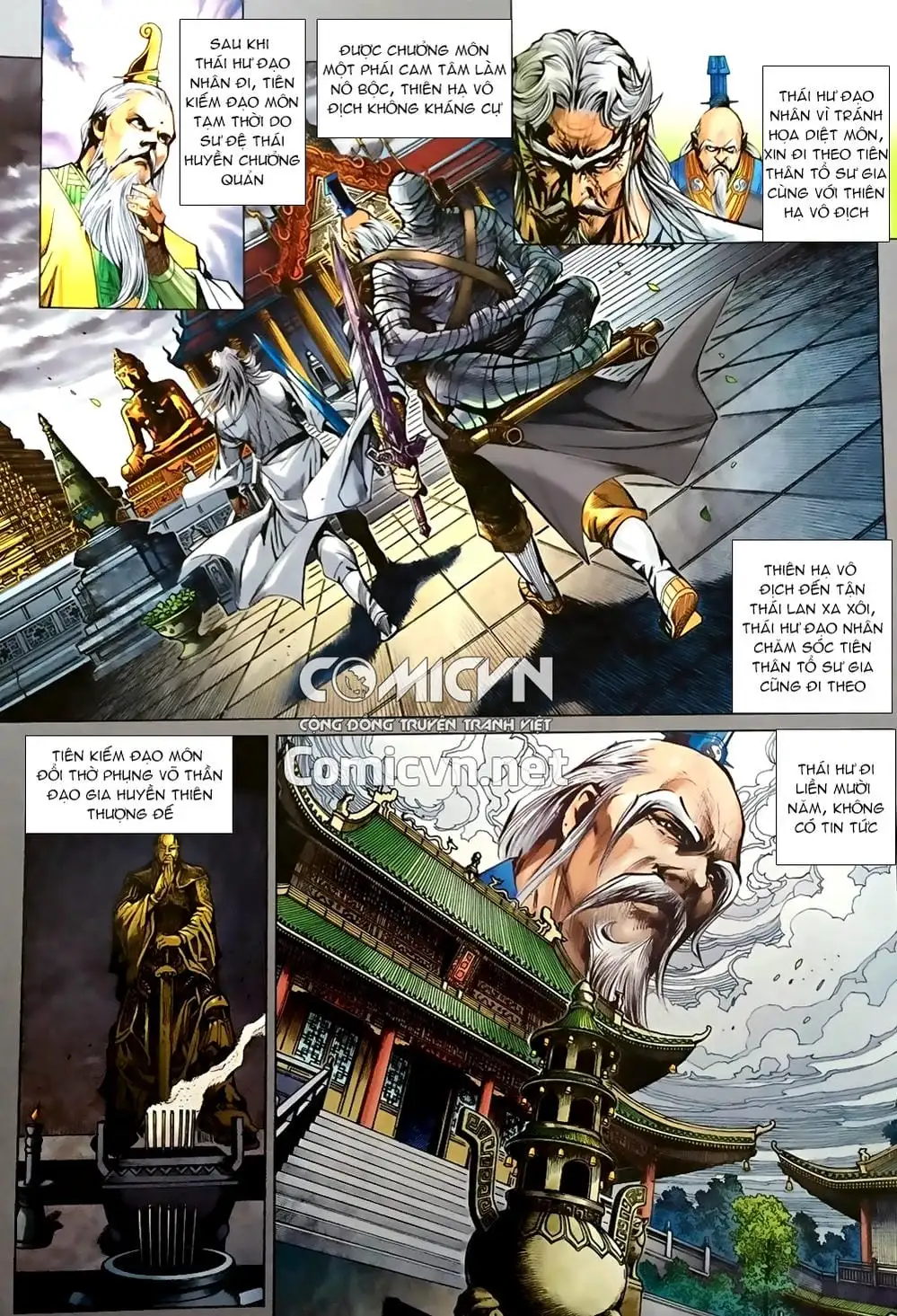 Truyện Tranh Tân Tác Long Hổ Môn trang 4