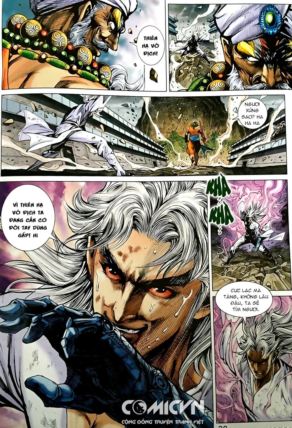 Truyện Tranh Tân Tác Long Hổ Môn trang 4